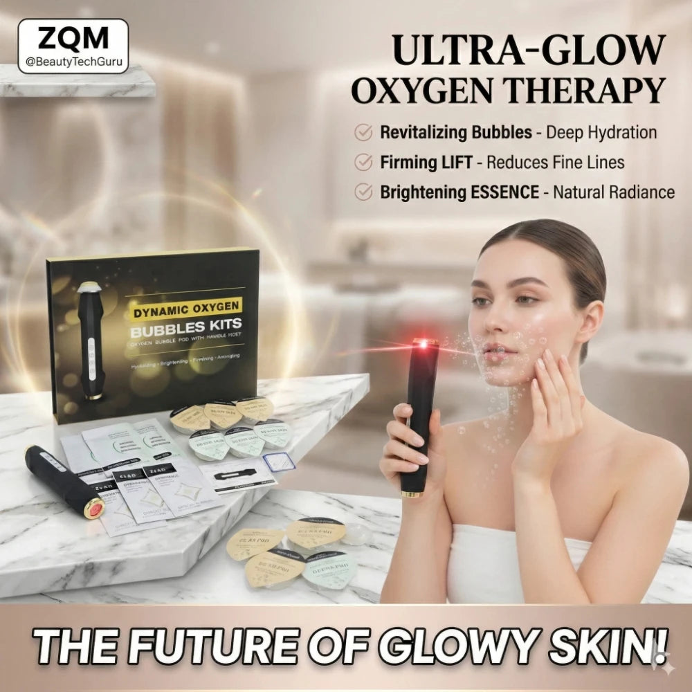 Facial Oxygen Bubble Ultrasonic Cleanser
