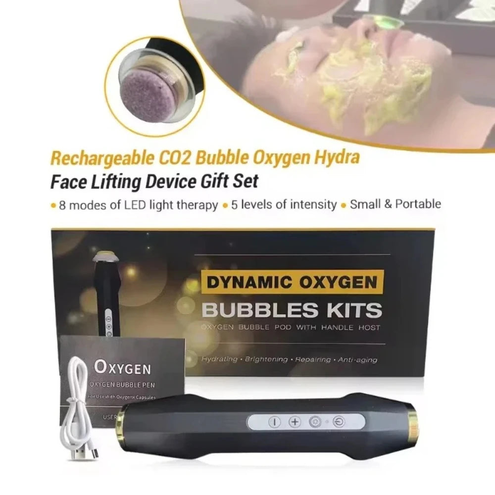 Facial Oxygen Bubble Ultrasonic Cleanser